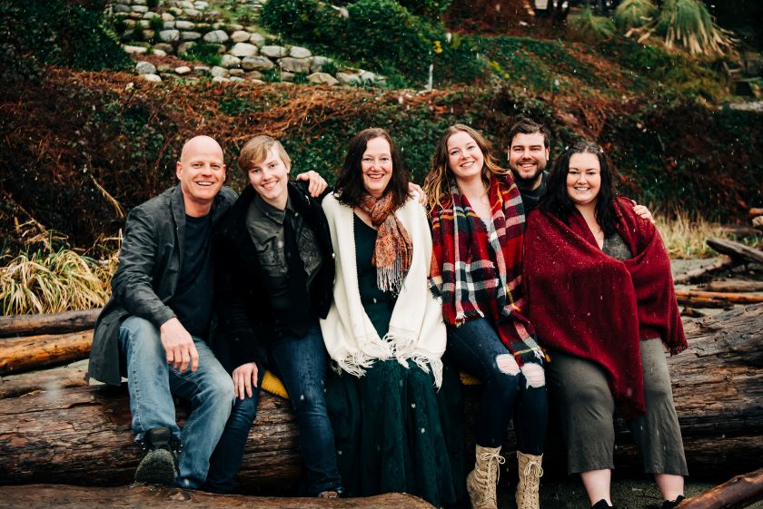 Catherine Evans and Family