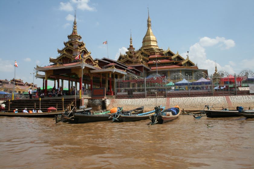 myanmar inle lake temples