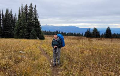 Wells Gray  trophy mountain hike 