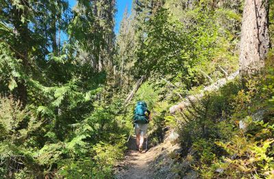 manning park back country hike