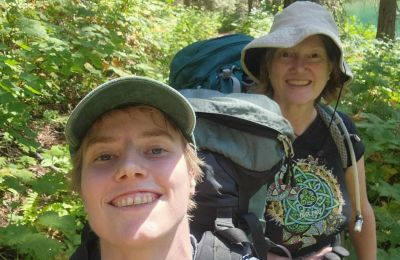 BC backcountry hiking